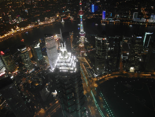 Shanghai Skyline at night